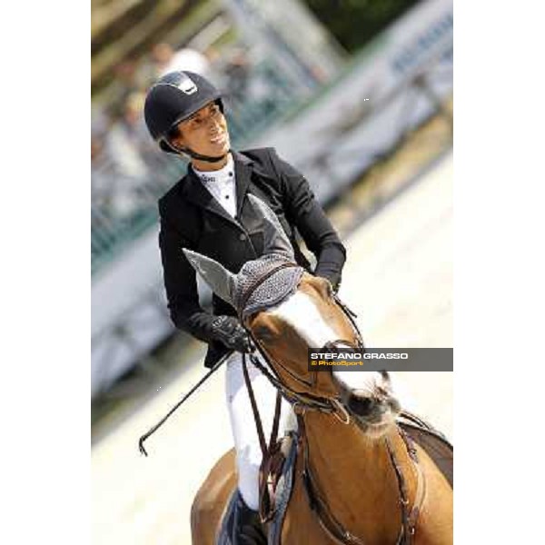 Janika Sprunger and Palloubet D\'Halong Gran Premio Città di Roma Loro Piana Roma - Villa Borghese - 80° Csio Piazza di Siena,27th may 2012 ph.Stefano Grasso