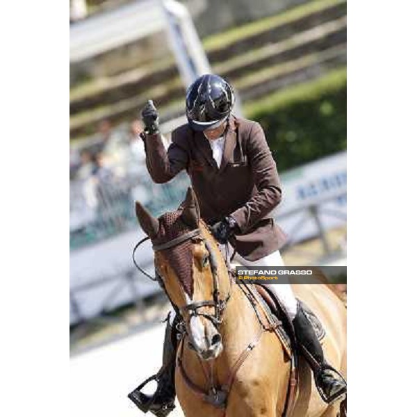 Marc Dilasser and Obiwan de Piliere Gran Premio Città di Roma Loro Piana Roma - Villa Borghese - 80° Csio Piazza di Siena,27th may 2012 ph.Stefano Grasso