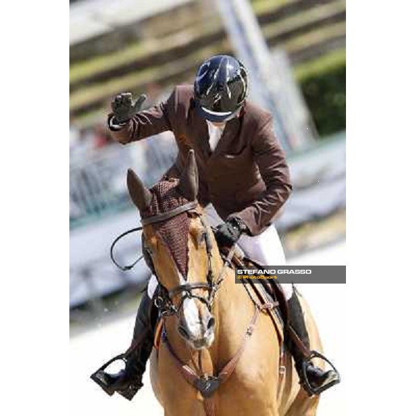 Marc Dilasser and Obiwan de Piliere Gran Premio Città di Roma Loro Piana Roma - Villa Borghese - 80° Csio Piazza di Siena,27th may 2012 ph.Stefano Grasso