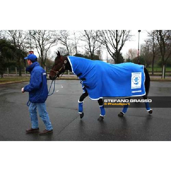 Jag de Bellouet arrives at Vincennes Paris Vincennes, 30th january 2005 ph. Stefano Grasso