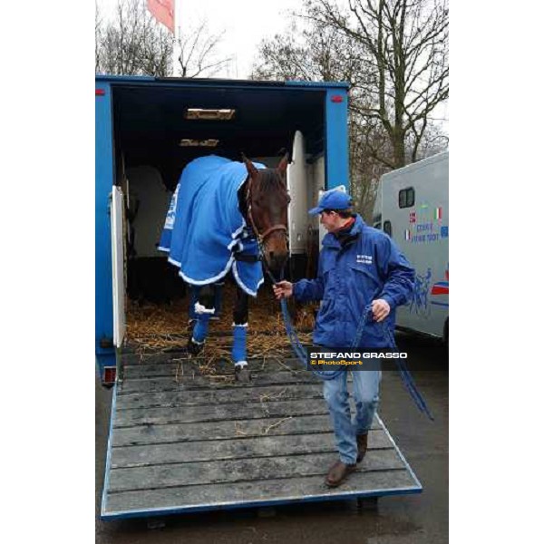 Jag de Bellouet arrives at Vincennes Paris Vincennes, 30th january 2005 ph. Stefano Grasso
