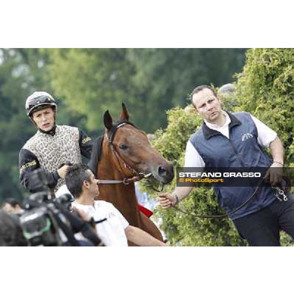 Gregorio Arena on Frankenstein Gran Premio di Milano - Trofeo Snai Milano - San Siro galopp racecourse,10th june 2012 ph.Stefano Grasso