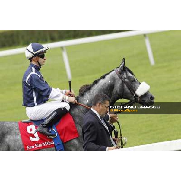 Christophe Patrice Lemaire on Vadamar Gran Premio di Milano - Trofeo Snai Milano - San Siro galopp racecourse,10th june 2012 ph.Stefano Grasso