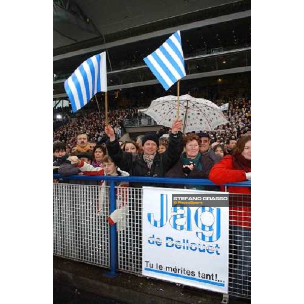 supporters of Jag de Bellouet PAris Vincennes, 30th january 2005 ph. Stefano Grasso