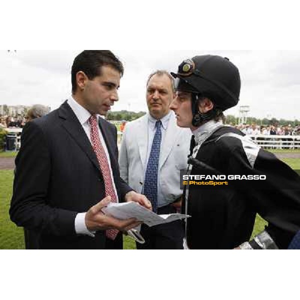 Marcp Botti and Adam Kirby Gran Premio di Milano - Trofeo Snai Milano - San Siro galopp racecourse,10th june 2012 ph.Stefano Grasso