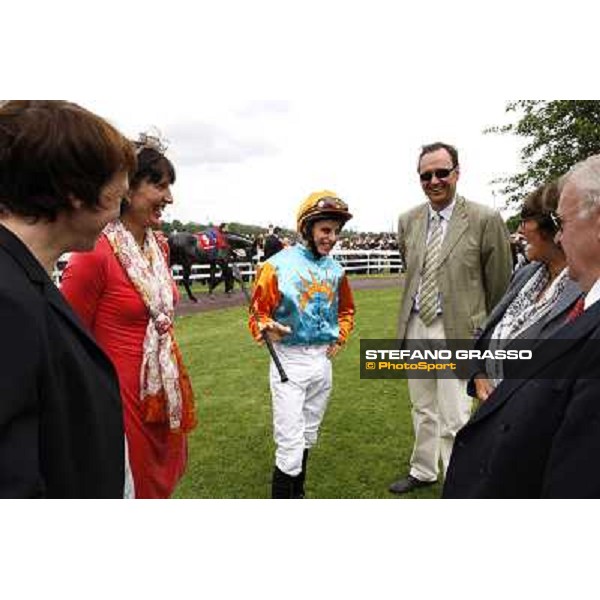 William Buick and Earl of Tinsdal\'s connection Gran Premio di Milano - Trofeo Snai Milano - San Siro galopp racecourse,10th june 2012 ph.Stefano Grasso