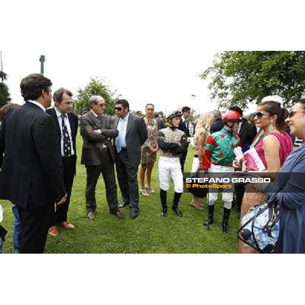 Frankenstein and Sopran Montieri\'s connection Gran Premio di Milano - Trofeo Snai Milano - San Siro galopp racecourse,10th june 2012 ph.Stefano Grasso