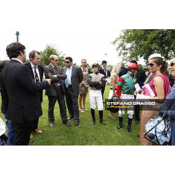 Frankenstein and Sopran Montieri\'s connection Gran Premio di Milano - Trofeo Snai Milano - San Siro galopp racecourse,10th june 2012 ph.Stefano Grasso