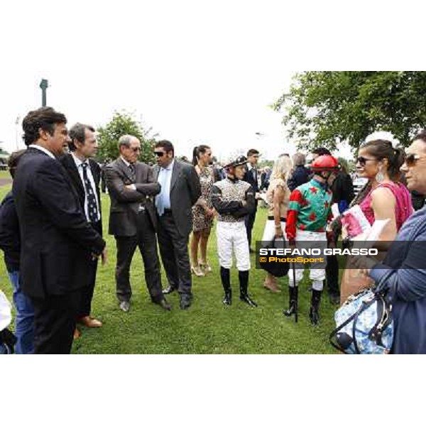 Frankenstein and Sopran Montieri\'s connection Gran Premio di Milano - Trofeo Snai Milano - San Siro galopp racecourse,10th june 2012 ph.Stefano Grasso