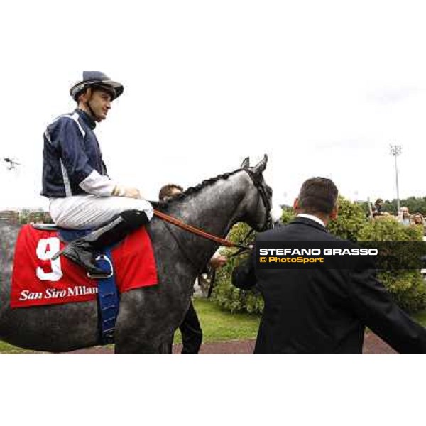 Christophe Patrice Lemaire on Vadamar Gran Premio di Milano - Trofeo Snai Milano - San Siro galopp racecourse,10th june 2012 ph.Stefano Grasso