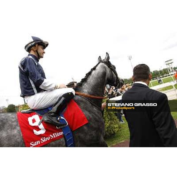 Christophe Patrice Lemaire on Vadamar Gran Premio di Milano - Trofeo Snai Milano - San Siro galopp racecourse,10th june 2012 ph.Stefano Grasso