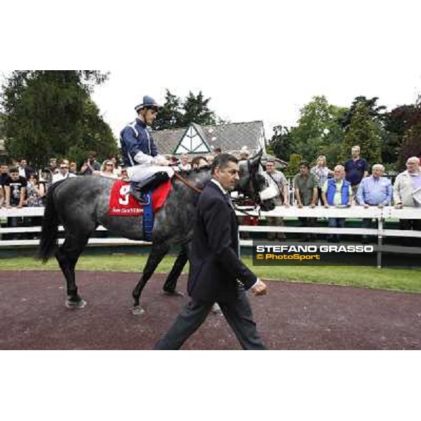 Christophe Patrice Lemaire on Vadamar Gran Premio di Milano - Trofeo Snai Milano - San Siro galopp racecourse,10th june 2012 ph.Stefano Grasso