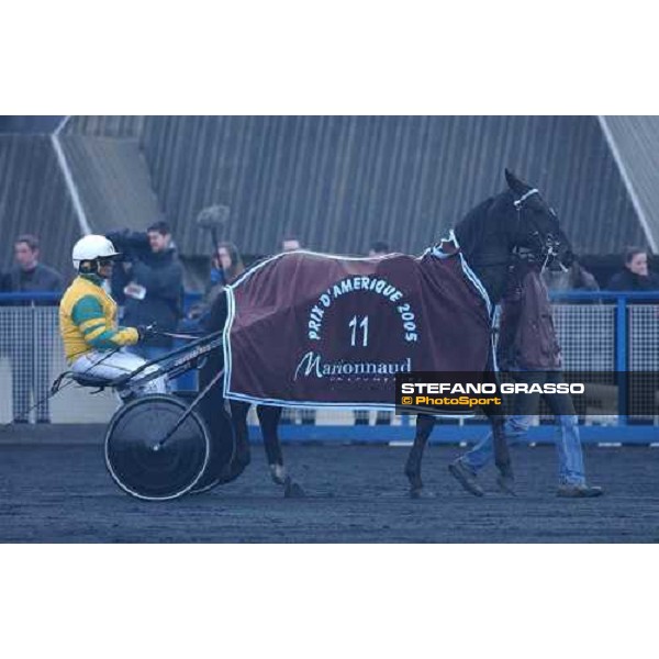 Paolo Leoni e Civil Action during the parade Paris Vincennes, 30th january 2005 ph. Stefano Grasso