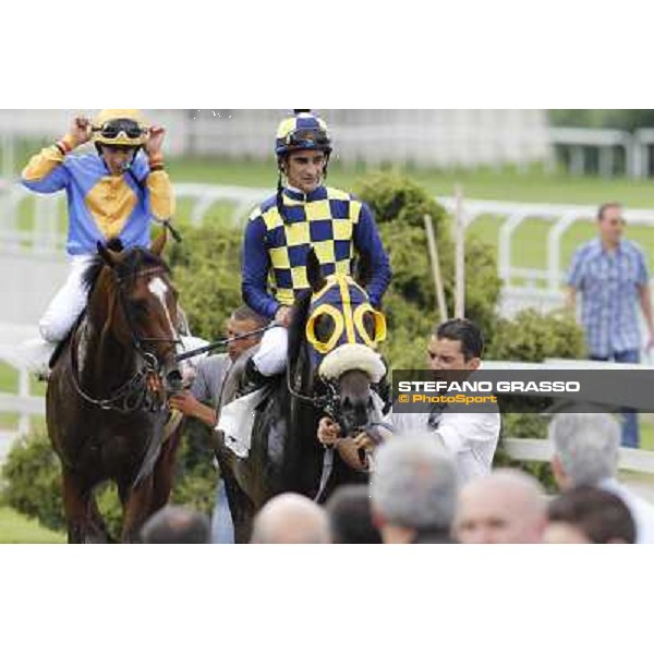 Fabio Branca on Orpello Milano - San Siro galopp racecourse,10th june 2012 ph.Stefano Grasso