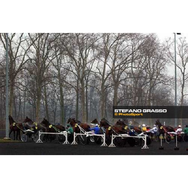 start of 84° Gran Prix d\'Amerique Paris Vincennes, 30th january 2005 ph. Stefano Grasso