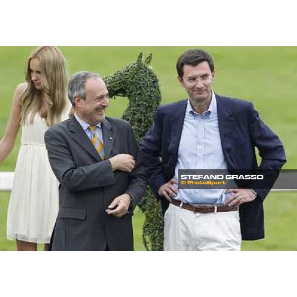 Giorgio Sandi and Stefano Bortoli Milano - San Siro galopp racecourse,10th june 2012 ph.Stefano Grasso