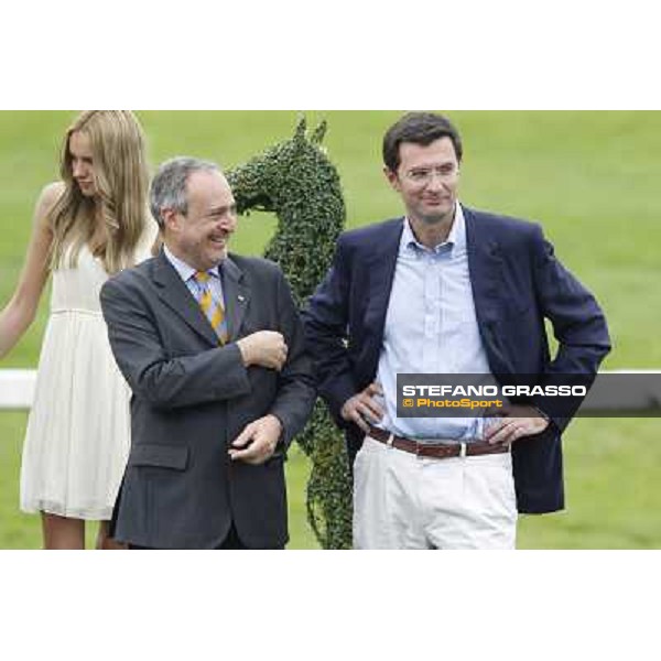 Giorgio Sandi and Stefano Bortoli Milano - San Siro galopp racecourse,10th june 2012 ph.Stefano Grasso