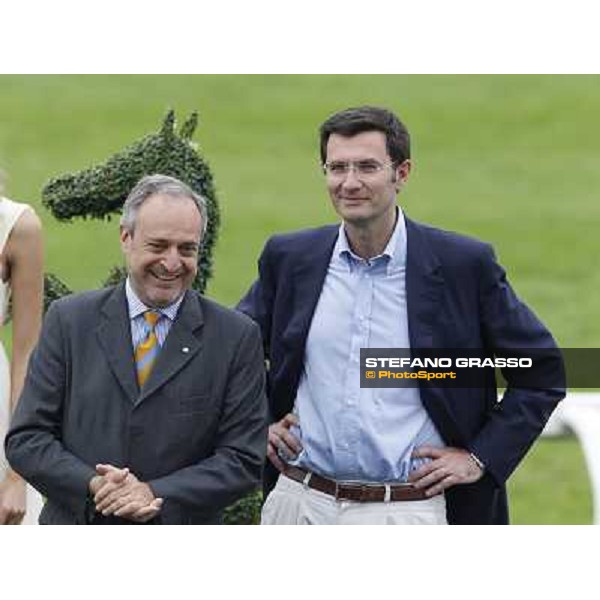 Giorgio Sandi and Stefano Bortoli Milano - San Siro galopp racecourse,10th june 2012 ph.Stefano Grasso