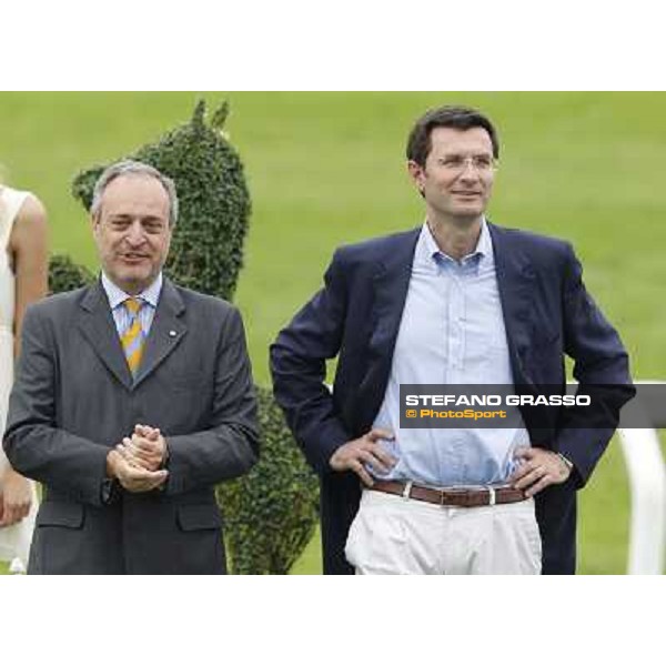 Giorgio Sandi and Stefano Bortoli Milano - San Siro galopp racecourse,10th june 2012 ph.Stefano Grasso