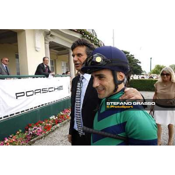 Dario Vargiu and Bruno Grizzetti Milano - San Siro galopp racecourse,10th june 2012 ph.Stefano Grasso