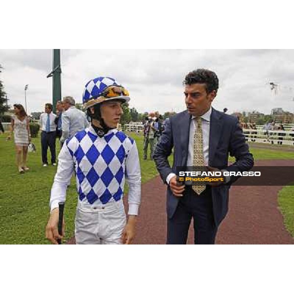 Cristian Demuro and Endo Botti Milano - San Siro galopp racecourse,10th june 2012 ph.Stefano Grasso