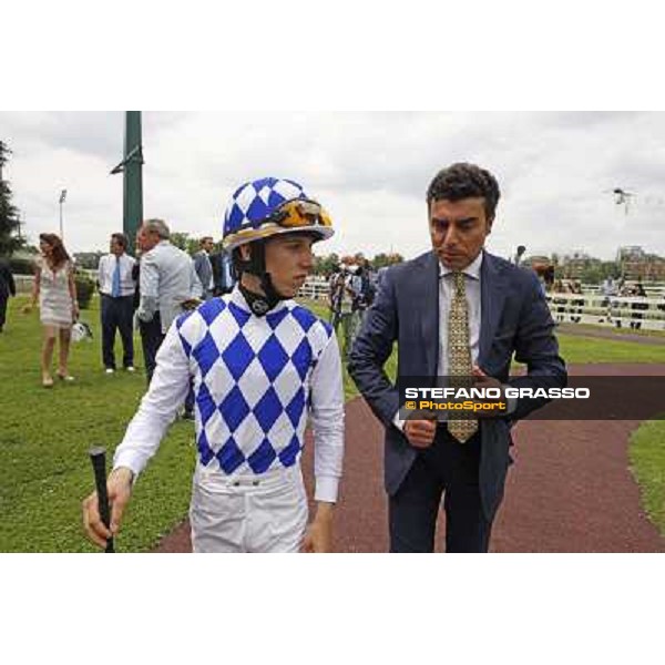 Cristian Demuro and Endo Botti Milano - San Siro galopp racecourse,10th june 2012 ph.Stefano Grasso