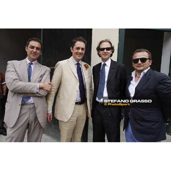 Luigi Riccardi,Riccardo Cantoni and friends Milano - San Siro galopp racecourse,10th june 2012 ph.Stefano Grasso
