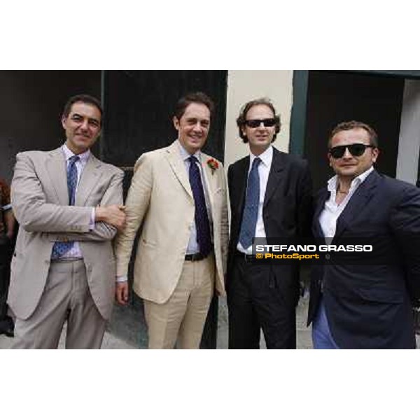Luigi Riccardi,Riccardo Cantoni and friends Milano - San Siro galopp racecourse,10th june 2012 ph.Stefano Grasso