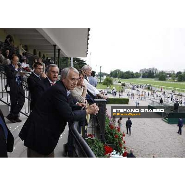 Giuliano Pisapia, Major of Milano Milano - San Siro galopp racecourse,10th june 2012 ph.Stefano Grasso