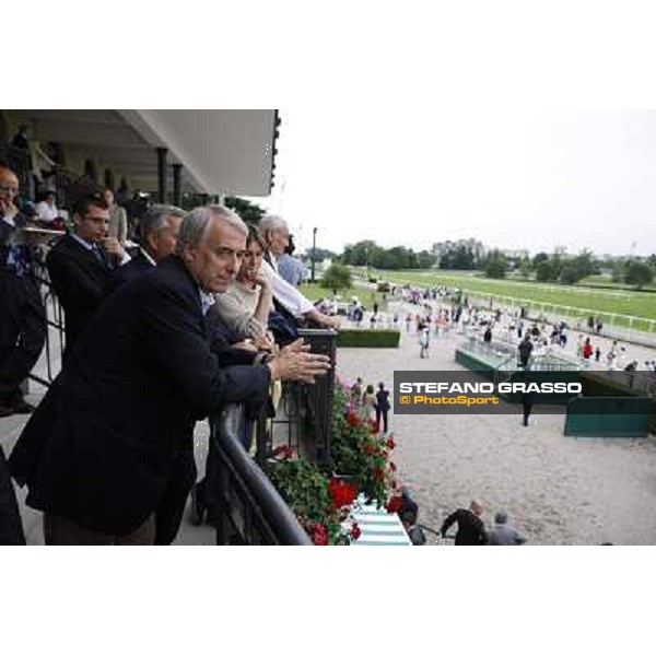 Giuliano Pisapia, Major of Milano Milano - San Siro galopp racecourse,10th june 2012 ph.Stefano Grasso