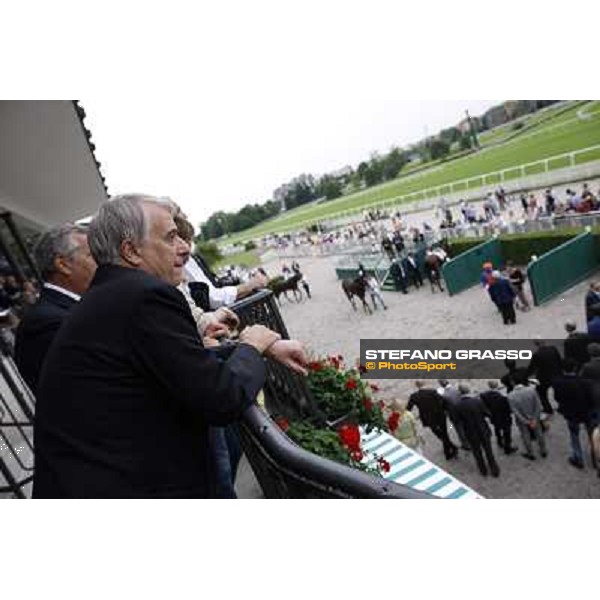 Giuliano Pisapia, Major of Milano Milano - San Siro galopp racecourse,10th june 2012 ph.Stefano Grasso