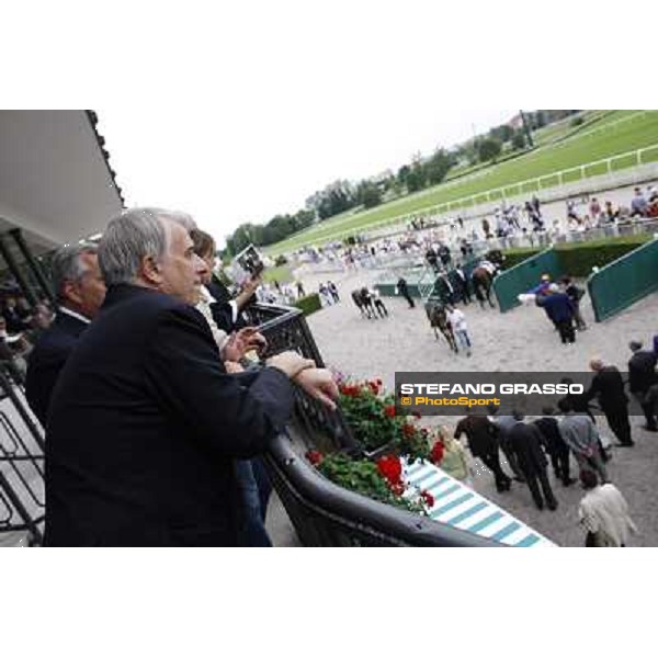 Giuliano Pisapia, Major of Milano Milano - San Siro galopp racecourse,10th june 2012 ph.Stefano Grasso