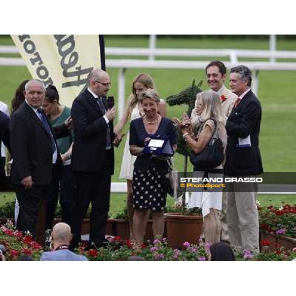 Prize giving ceremony for Franca Vittadini Milano - San Siro galopp racecourse,10th june 2012 ph.Stefano Grasso