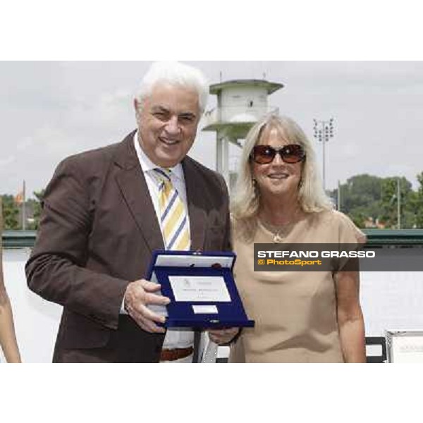 Isabella and Guido Bezzera Milano - San Siro galopp racecourse,10th june 2012 ph.Stefano Grasso