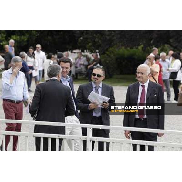 Francesco Ruffo,Stefano Bortoli,Fabrizio Procino and Guido Melzi d\'Eril Milano - San Siro galopp racecourse,10th june 2012 ph.Stefano Grasso