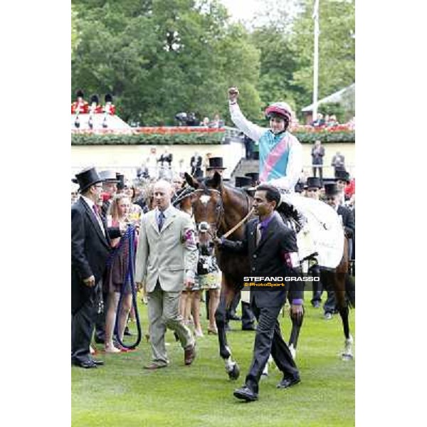 Frankel,Tom Queally up, wins the Queen Anne Stakes Royal Ascot, First Day, 19th june 2012 ph.Stefano Grasso