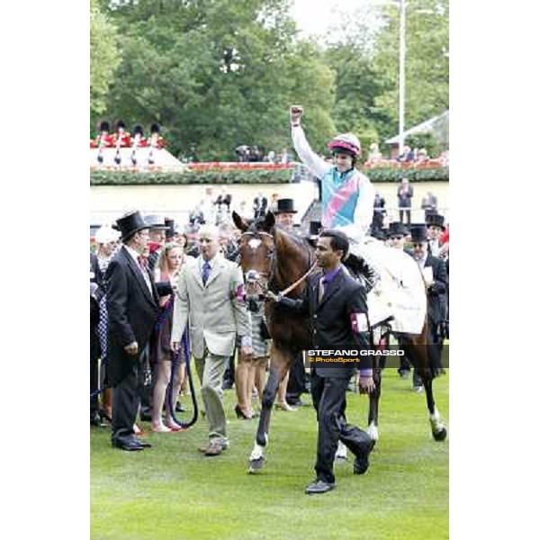 Frankel,Tom Queally up, wins the Queen Anne Stakes Royal Ascot, First Day, 19th june 2012 ph.Stefano Grasso