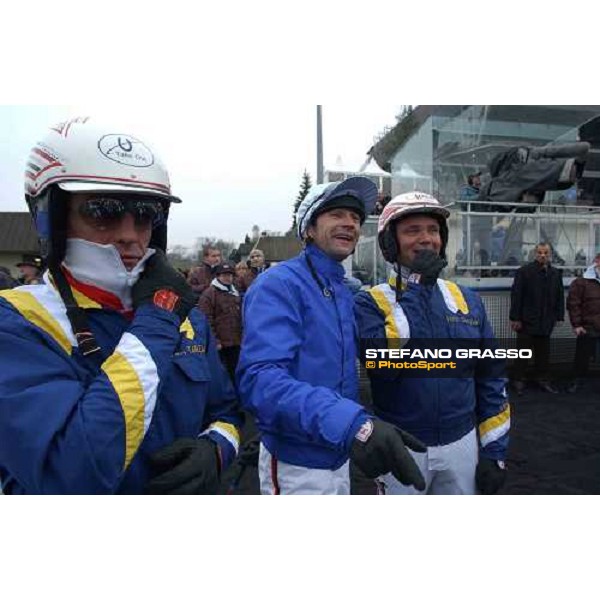 Jos Verbeeck , J.Michel Bazire and Dominique Locqueneux Paris Vincennes, 30th january 2005 ph. Stefano Grasso