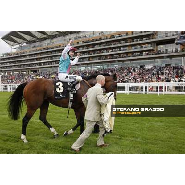 Frankel,Tom Queally up, wins the Queen Anne Stakes Royal Ascot, First Day, 19th june 2012 ph.Stefano Grasso