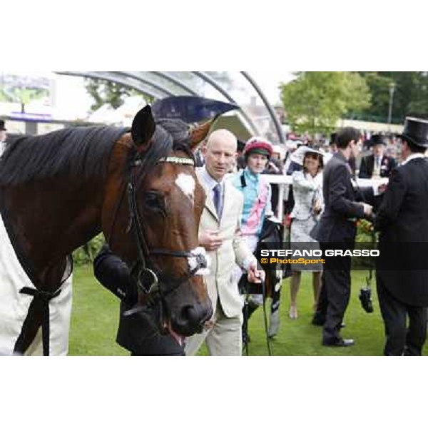 Frankel,Tom Queally up, wins the Queen Anne Stakes Royal Ascot, First Day, 19th june 2012 ph.Stefano Grasso