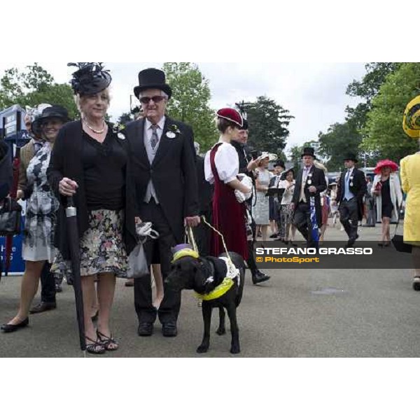 Ladies Day - Zoe arrives at the racecourse Royal Ascot, third day, 21st june 2012 ph.Stefano Grasso