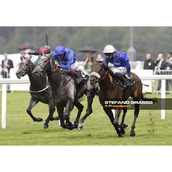 Frankie Dettori on Colour Vision wins the Gold cup Royal Ascot, third day, 21st june 2012 ph.Stefano Grasso