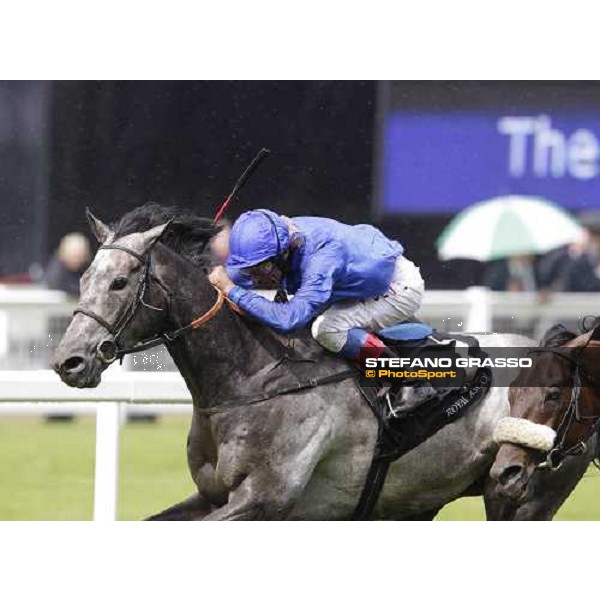 Frankie Dettori on Colour Vision wins the Gold cup Royal Ascot, third day, 21st june 2012 ph.Stefano Grasso