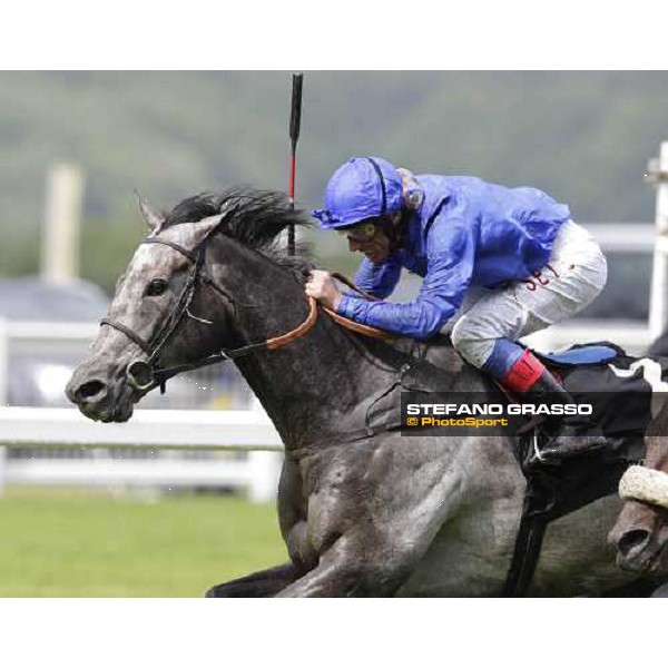 Frankie Dettori on Colour Vision wins the Gold cup Royal Ascot, third day, 21st june 2012 ph.Stefano Grasso