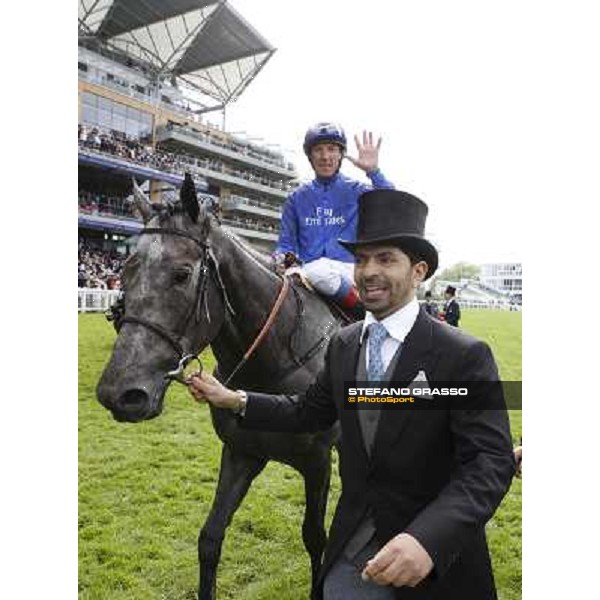 Frankie Dettori on Colour Vision wins the Gold cup Royal Ascot, third day, 21st june 2012 ph.Stefano Grasso