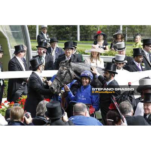 Frankie Dettori on Colour Vision wins the Gold cup Royal Ascot, third day, 21st june 2012 ph.Stefano Grasso