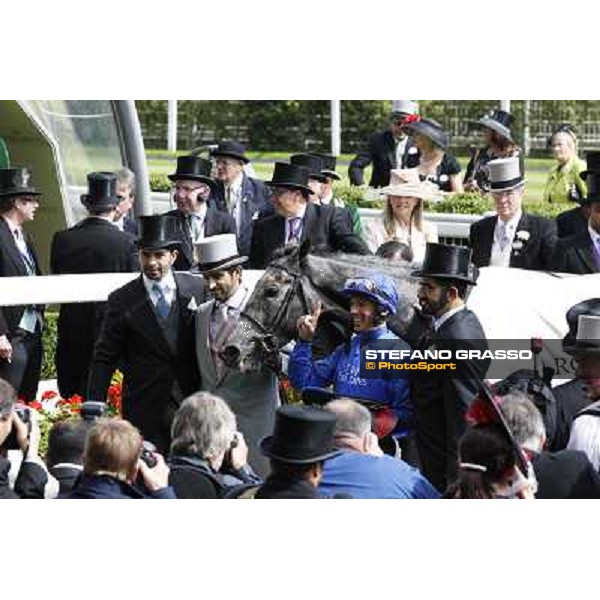 Frankie Dettori on Colour Vision wins the Gold cup Royal Ascot, third day, 21st june 2012 ph.Stefano Grasso