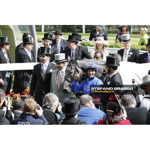 Frankie Dettori on Colour Vision wins the Gold cup Royal Ascot, third day, 21st june 2012 ph.Stefano Grasso