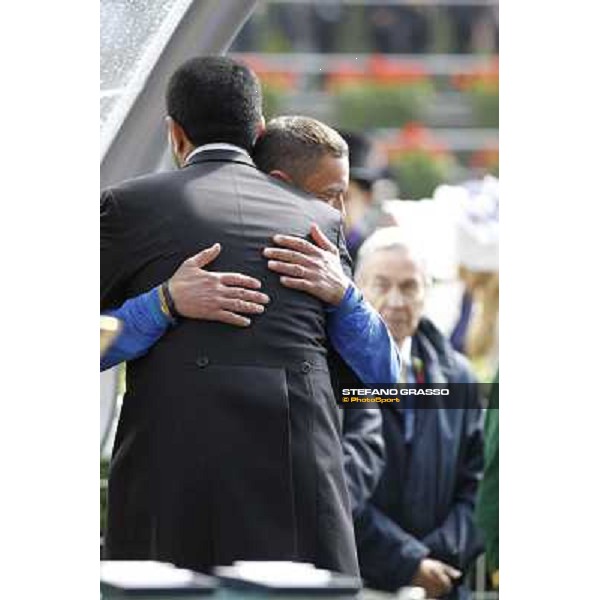 Frankie Dettori on Colour Vision wins the Gold cup Royal Ascot, third day, 21st june 2012 ph.Stefano Grasso