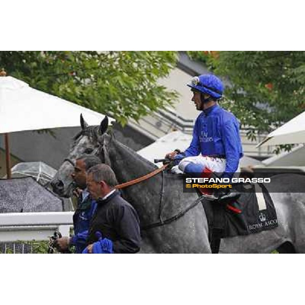 Frankie Dettori on Colour Vision wins the Gold cup Royal Ascot, third day, 21st june 2012 ph.Stefano Grasso